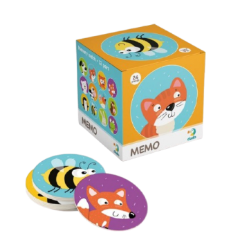 Игра настольная Dodo мини Memo Животные
