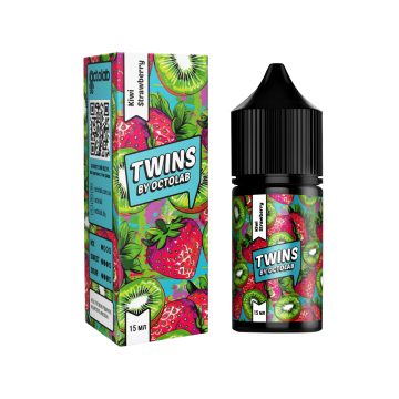 Жидкость OCTOLAB Twins (3в1) Kiwi Strawberry - Киви Клубника
