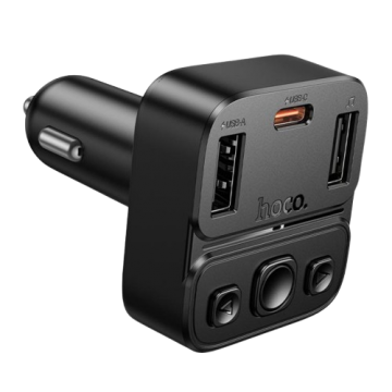 АЗУ блочок HOCO E87 Delta 35W (1A1C) + FM модулятор