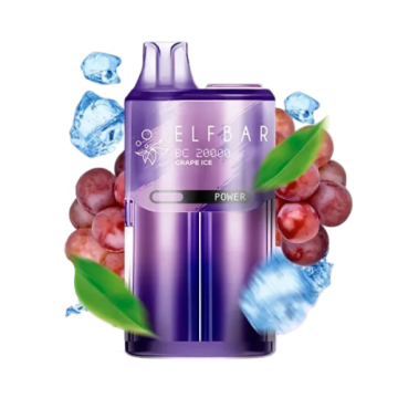 Сигарета электронная ELFBAR 5% BC20000 Grape Ice