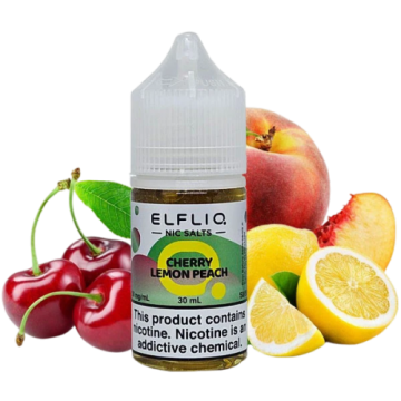 Жидкость ELFLIQ 5% 30 ml Cherry Lemon Peach / Вишня лимон персик