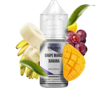 Жидкость SOLANA 5% 30 ml Grape Mango Banana