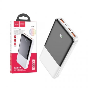 АКБ Power Bank HOCO J108 10000 mAh 22.5W White