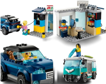 Игрушка конструктор 11532 "Заправочная станция" 378 деталей