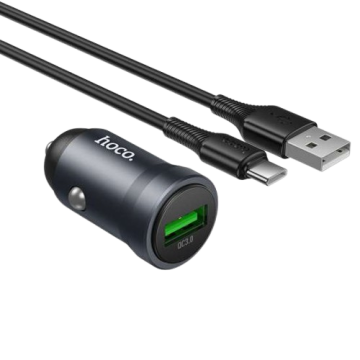 АЗУ Type-C HOCO Z62 QC18W +кабель Type-C to USB-A
