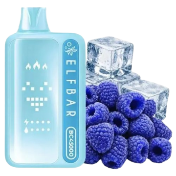 Сигарета электронная ELFBAR BC45000 Blue Razz Ice