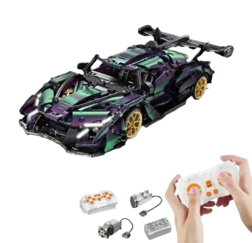 Игрушка Конструктор на радиоуправлении Машина 7608 M 1220 деталей