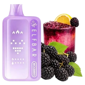 Сигарета электронная ELFBAR BC45000 Blackberry Lemonade 