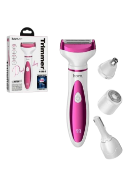 Триммер женский HOCO HP80 4in1 Rose