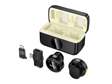 Микрофон петличный Hoco L22 Dual Type-C/iPhone